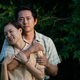 Yeri Han and Steven Yeun in Minari